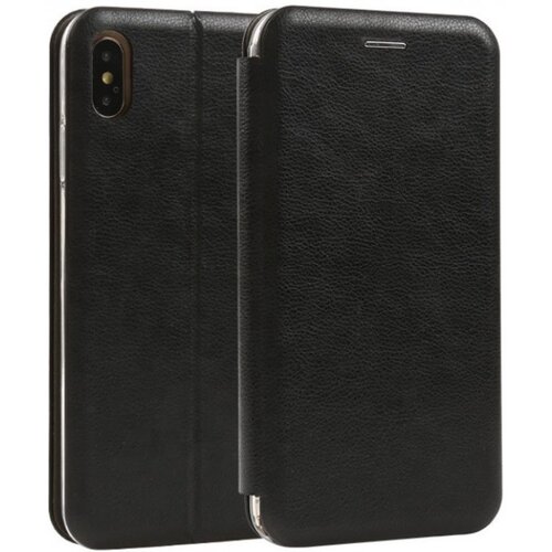 Xiaomi MCLF11-Redmi Note 10 Pro 4g * Futrola Leather FLIP Black (149) Slike