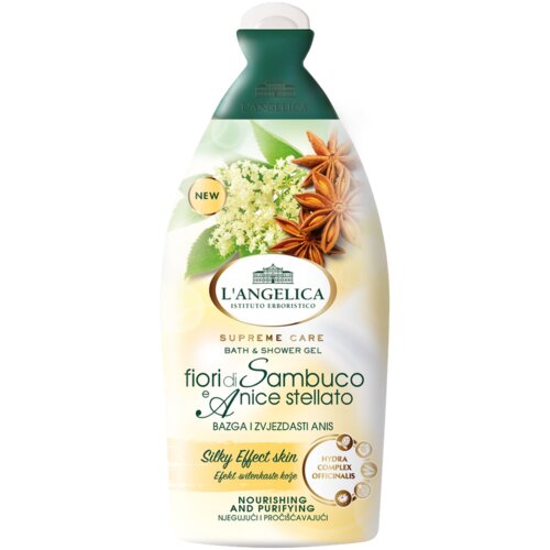 Langelica gel za tuširanje - Bath & Shower Gel - Elderflower & Star Anise Cene