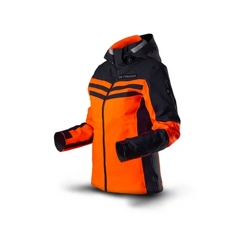 TRIMM Jacket W ILUSION signal orange/navy