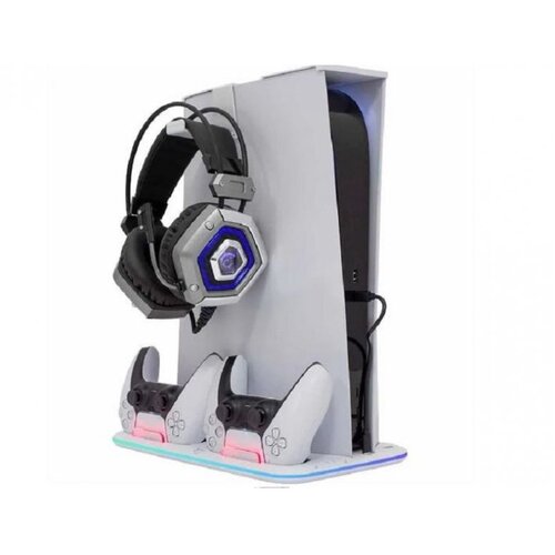 White Shark WS PS5 KIMURA, Cooling Pad + 2 Charging Docks (6172) Cene