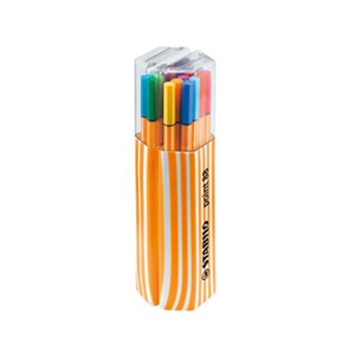 Stabilo Stabi flomaster &amp;quot;Point 88 Twin Pack&amp;quot;, 0,4 mm, 20 barv, plastična &amp;scaron;katla Slike