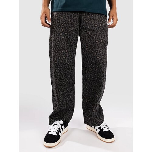Blue Tomato Leopard Print Baggy Denim Kavbojke grey leopard Slike