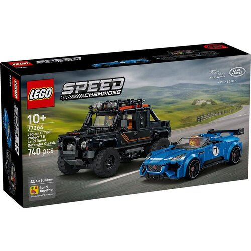 Lego Speed Champions Jaguar Project 7 and Land Rover Defender 77264 Slike