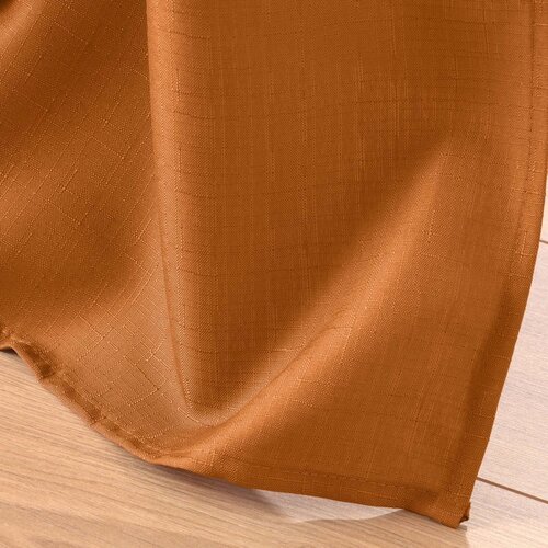 Douceur d int&amp;eacute;rieur Smeđa zavjesa 140x280 cm Soline &amp;ndash; Slike