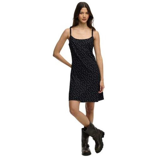 Superdry crna mini haljina Slike