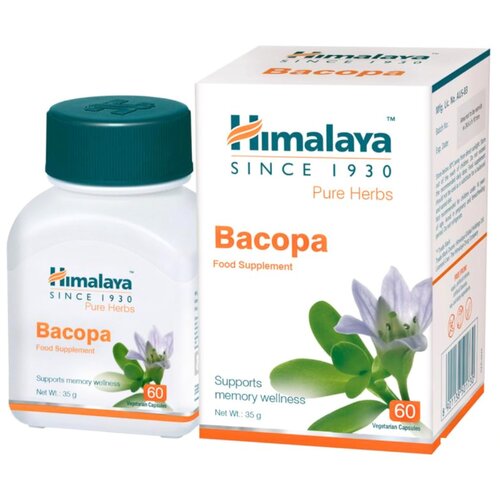 Himalaya organic bakopa dodatak ishrani na bazi ekstrakta bilje bacopa za održavanje kognitivnih funkcija, 60 tableta Cene