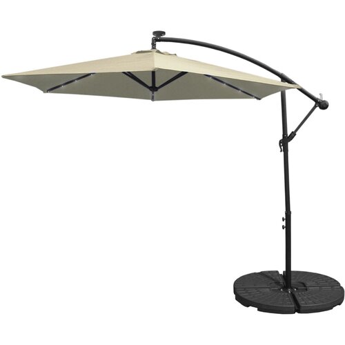 Monster Krem 3 m LED konzolni senčnik z ventilatorjem, (21571412) Cene