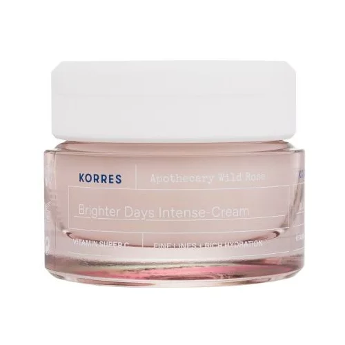 Korres Apothecary Wild Rose Brighter Days Intense-Cream posvjetljujuća krema za lice protiv bora 40 ml za ženske