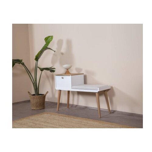 Hanah home klupa bohem, 55x150x2,2 cm, bela Slike