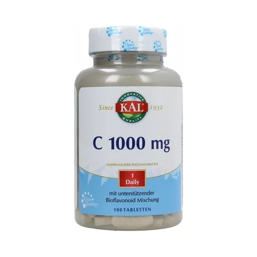 KAL vitamin C 1000 Plus S/R - 100 tabl.