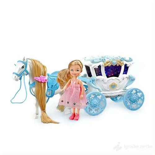 RAZNO Kočija sa lutkom i konjem MAGIC DREAM Slike