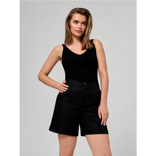 Sinsay ženske kratke hlače od mješavine lana  8222W-99X