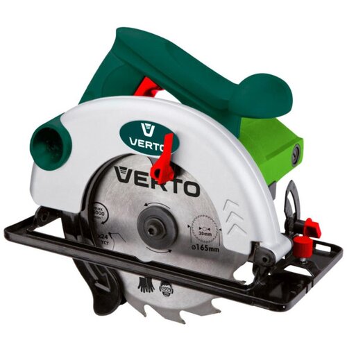 Verto Kružna testera fi 165mm - 52G682 Cene