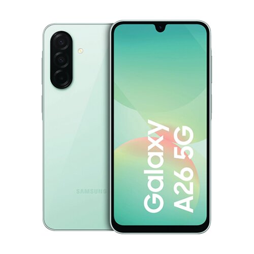 Samsung Pametni telefon Galaxy A26 (A266), 5G, Dual SIM, 6 GB RAM, 128 GB, zelen Slike