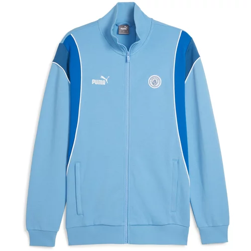 Puma Športna jakna 'Manchester City' modra / nočno modra / bela