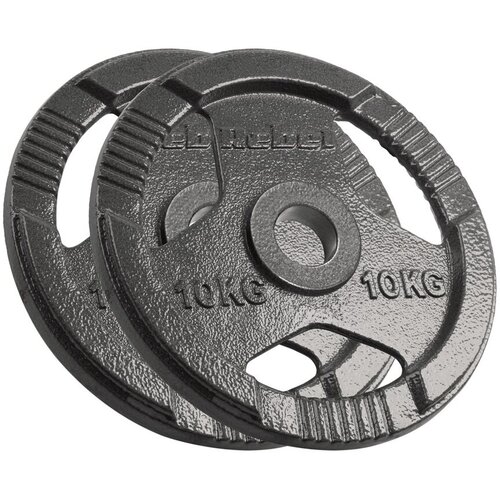Rebel Set olimpijskih tegova sa rukohvatom Active RBA-2143-10, 51mm, 2x10 kg Cene