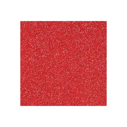 The Unique Paper Company Plain Glitter - Ukrasni papir 1,5m Plain Glitter Red Cene