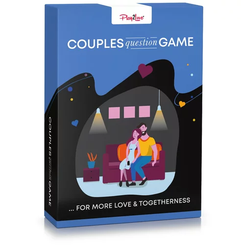 Spielehelden Couple Question Card Game - za več ljubezni in povezanosti, igra s kartami, v angleškem jeziku