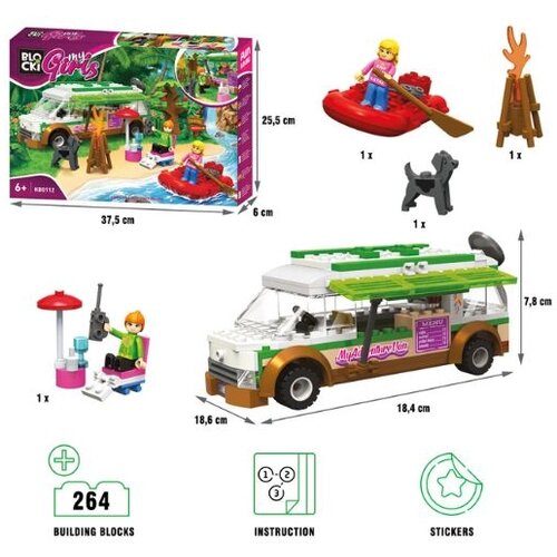  KOCKE BLOCKI NA KAMPOVANJU 264PCS 76/0112 Cene