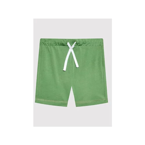 United Colors Of Benetton Športne kratke hlače 3BL0I0501 Zelena Regular Fit