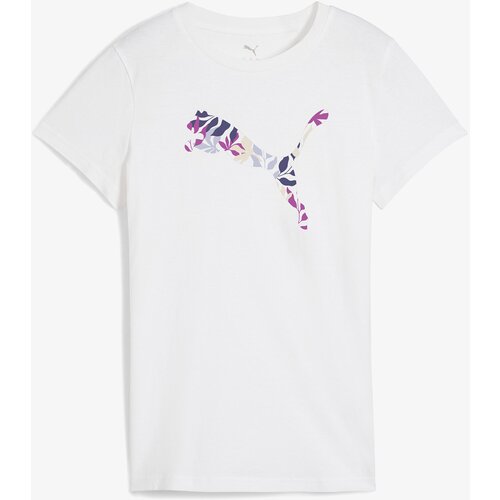 Puma Majica GRAPHICS Floral Cat Logo Tee Cene