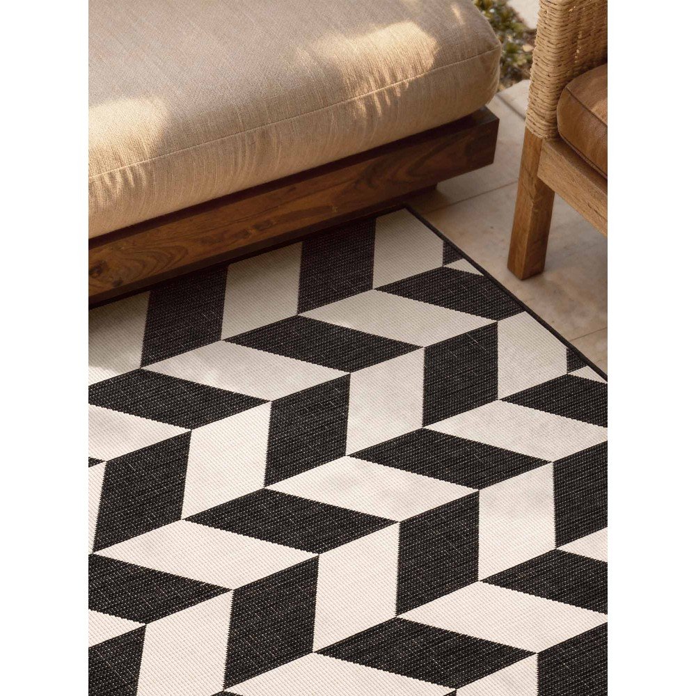 Ted Baker Crni/krem unutarnji i vanjski tepih 120x170 cm Haringey Terrick &amp;ndash; Slike