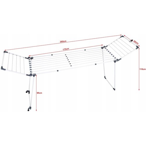 Promis MONZA laundry dryer, extendable + 2 large wings Cijene