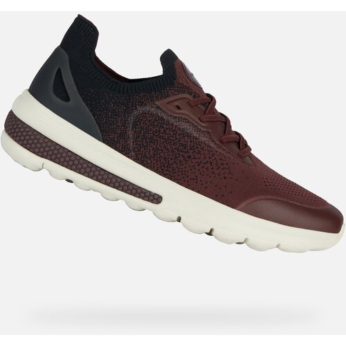 Geox Burgundy men&amp;#039;s sneakers Spherica Actif - Men&amp;#039;s Slike