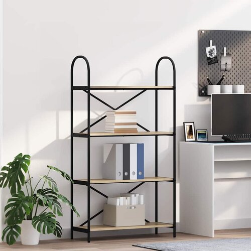  Polica Sonoma hrast 80 x 30 x 146 cm Konstruirano drvo Cijene