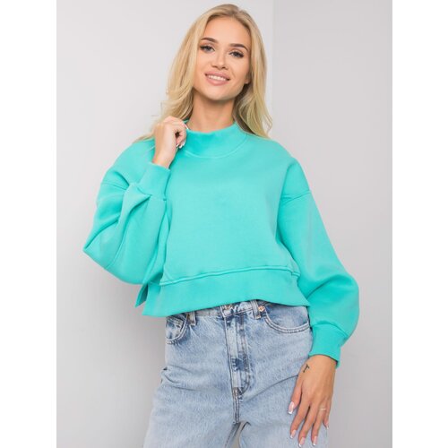 BASIC Feel Good Sweatshirt-RV-BL-6992.69-turquoise Cene