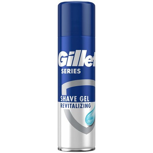 Gillette series revitalizing gel za brijanja, 200ml Slike