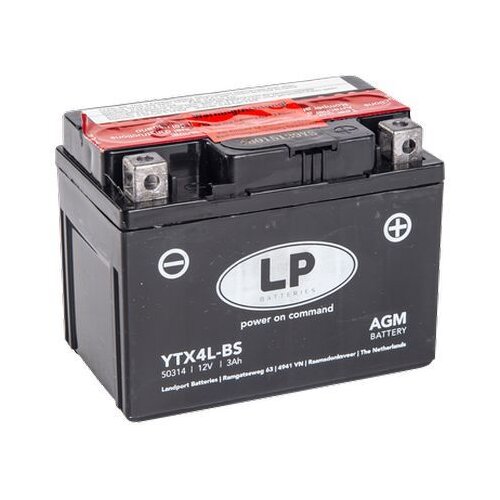 Landport Akumulator Landport Dry AGM MA LTX4L-BS 3Ah D+ 40A(EN) 113x70x85 Cene