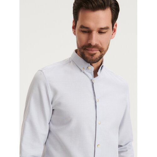 Reserved srajca regular fit - svetlo siva Cene