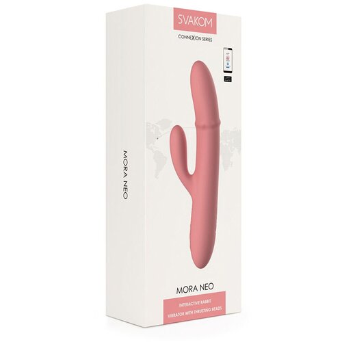Svakom Vibrator zeka Mora Neo, 19.5cm, Roze Slike