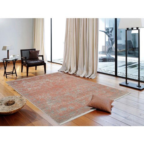 Dieter Knoll TKANA PREPROGA Colore 140/200 cm tkano roza Slike
