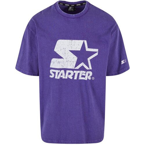Starter Black Label Men&amp;#039;s T-shirt Starter Logo Oversize Acid purple Slike