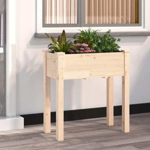 vidaXL Sadilica s oblogom 71 x 37 x 76 cm od masivne jelovine Cijene