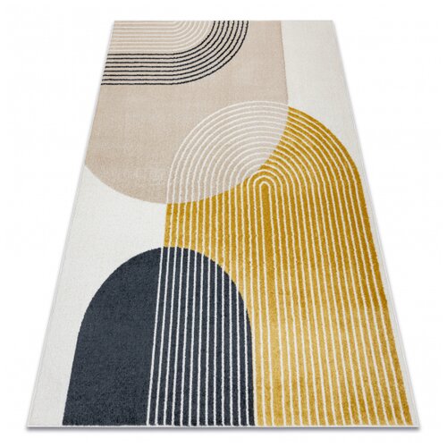 RugsX Preproga FUSION 0240 krem / rumena - Geometrična, moderna, abstraktna 140x190 cm, (21998191) Cene