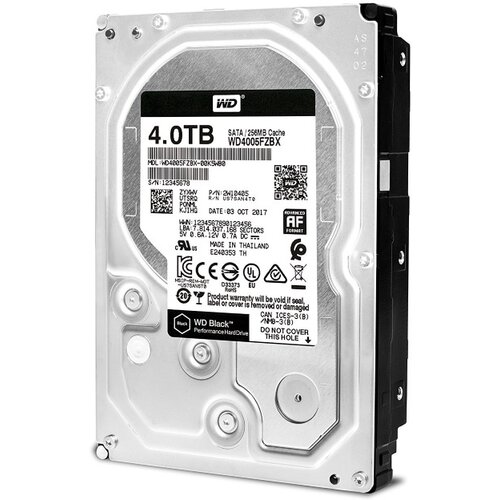 Western Digital 4TB 3.5 inča SATA III 256MB 7.200rpm WD4005FZBX Black outlet Cene