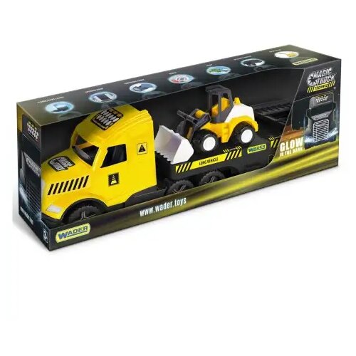 Wader Magic Truck Technic: Kamion sa buldožerom i svijetlom 80cm - Cijene
