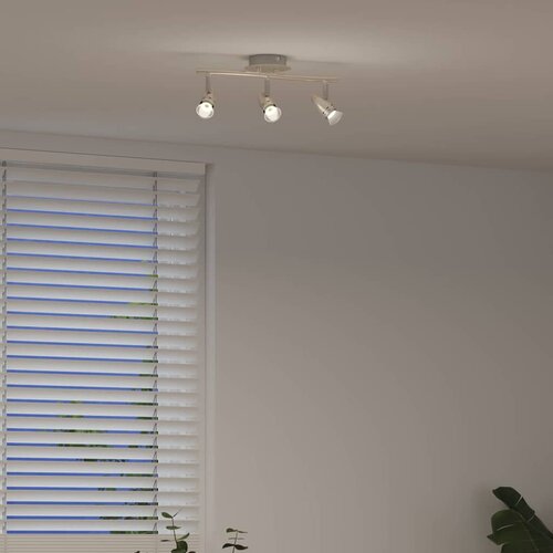  Stropni reflektor Nikla 36,5 x 10 x 12,5 cm Metal Slike