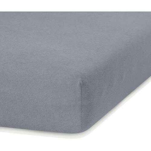 AmeliaHome Temno siva elastična rjuha z visoko vsebnostjo bombaža Ruby, 160/180 x 200 cm Cene