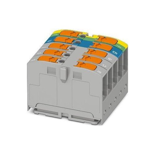 Phoenix Contact Razdelilni blok PTVFIX 2,5-3L/N/GNYE, (21225550) Cene