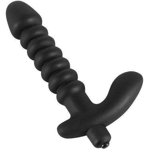 Black Velvets Rdečkast vibrator Black Velvet - srednji (črn) Slike