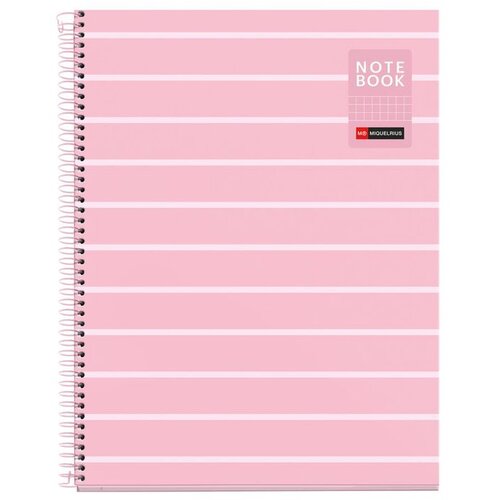  Kolegij blok Miquelrius A4 90g 80L spiralni kocke Between the lines Pink MR4512 Cijene