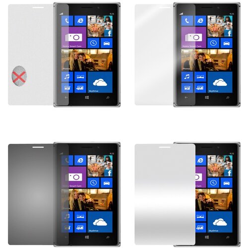 Cadorabo Nokia - Za&scaron;čitnimi filmi v High Clear - 4 filmi (1x zasebnost - 1x ogledalo - 1x Matt - 1x anti -Fingerprint), (20605046) Cene