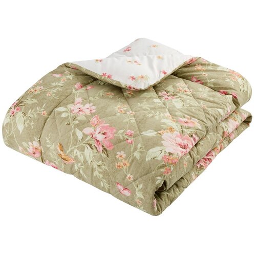 Catherine Lansfield Zeleni pro&amp;scaron;iven prekrivač 200x200 cm Penelope Floral &amp;ndash; Slike