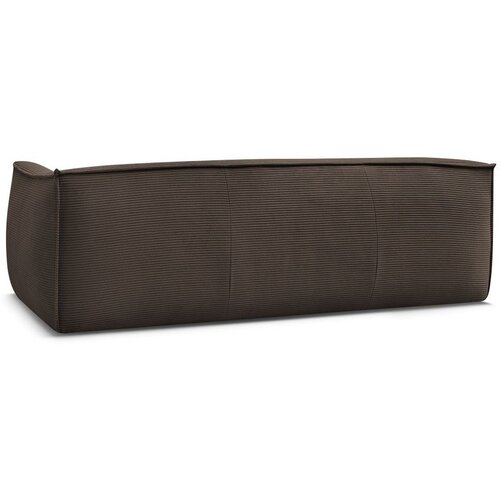 Bobochic Paris Smeđa sofa od samta 242 cm Giorgia &amp;ndash; Slike