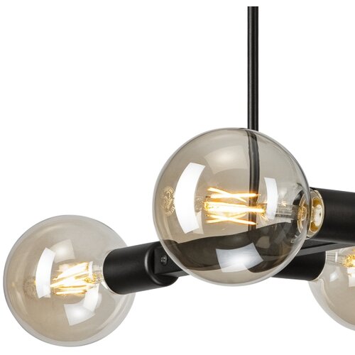  Luster na &amp;scaron;ipci ASTRID 4xE27/60W/230V crna Slike