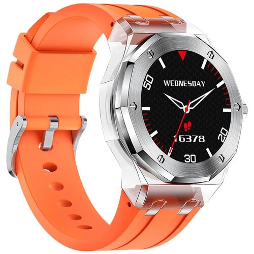 Hoco. Sat pametni, 1.09&amp;quot; zaslon, Bluetooth, 3ATM vodootporan - Y13 Vitality Orange Slike